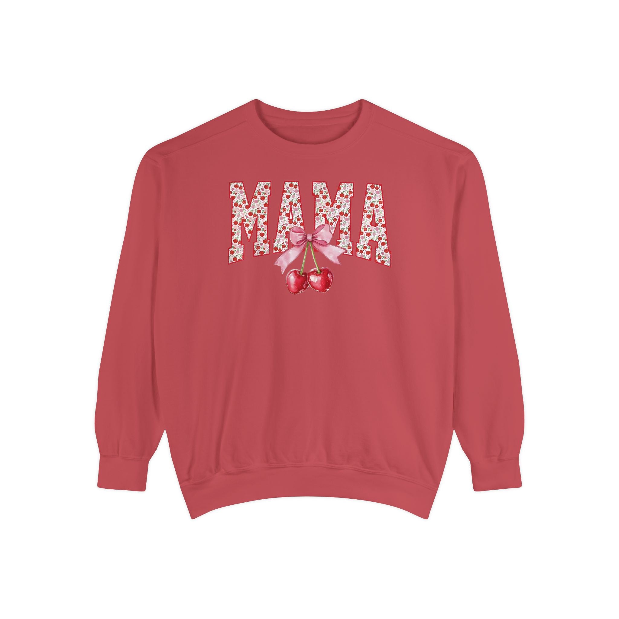 Mama Cherry Floral Sweatshirt