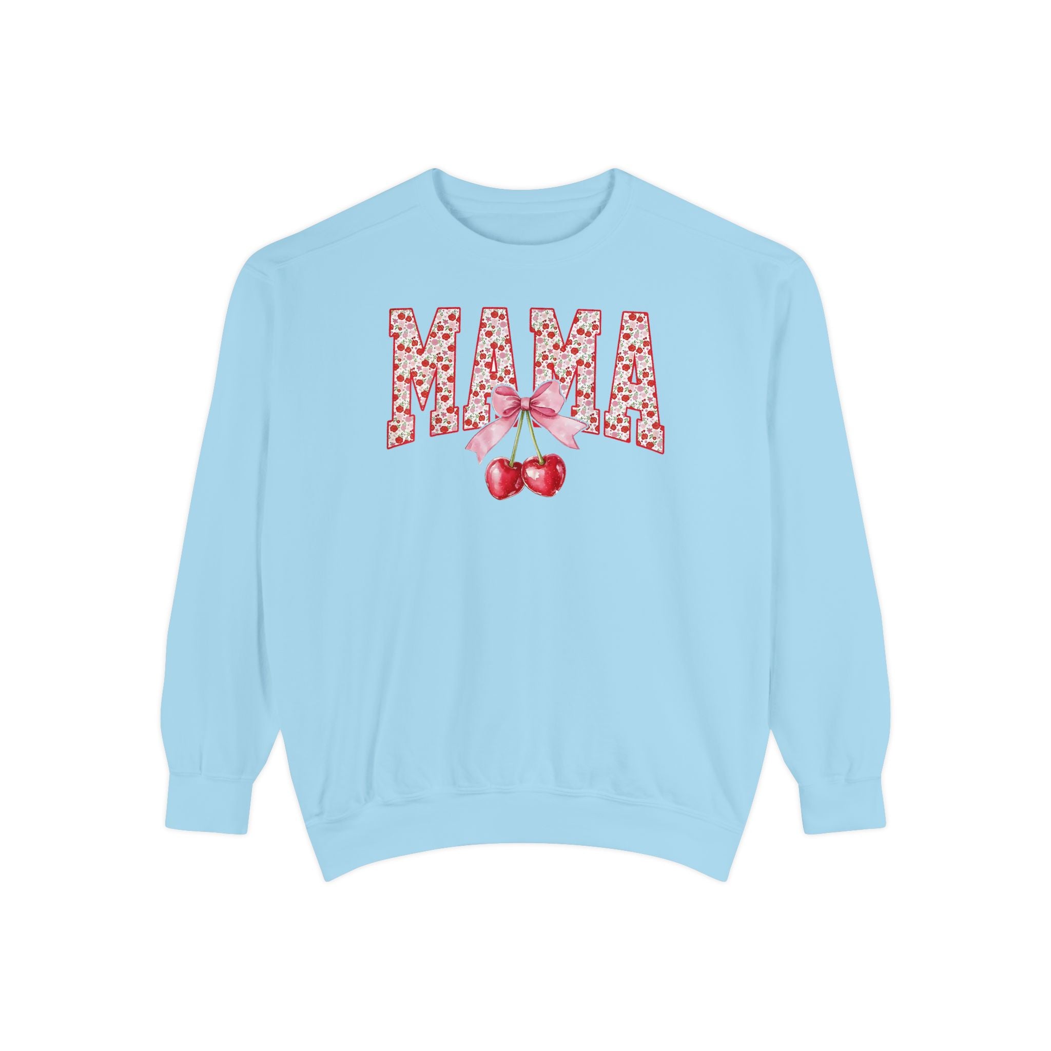 Mama Cherry Floral Sweatshirt