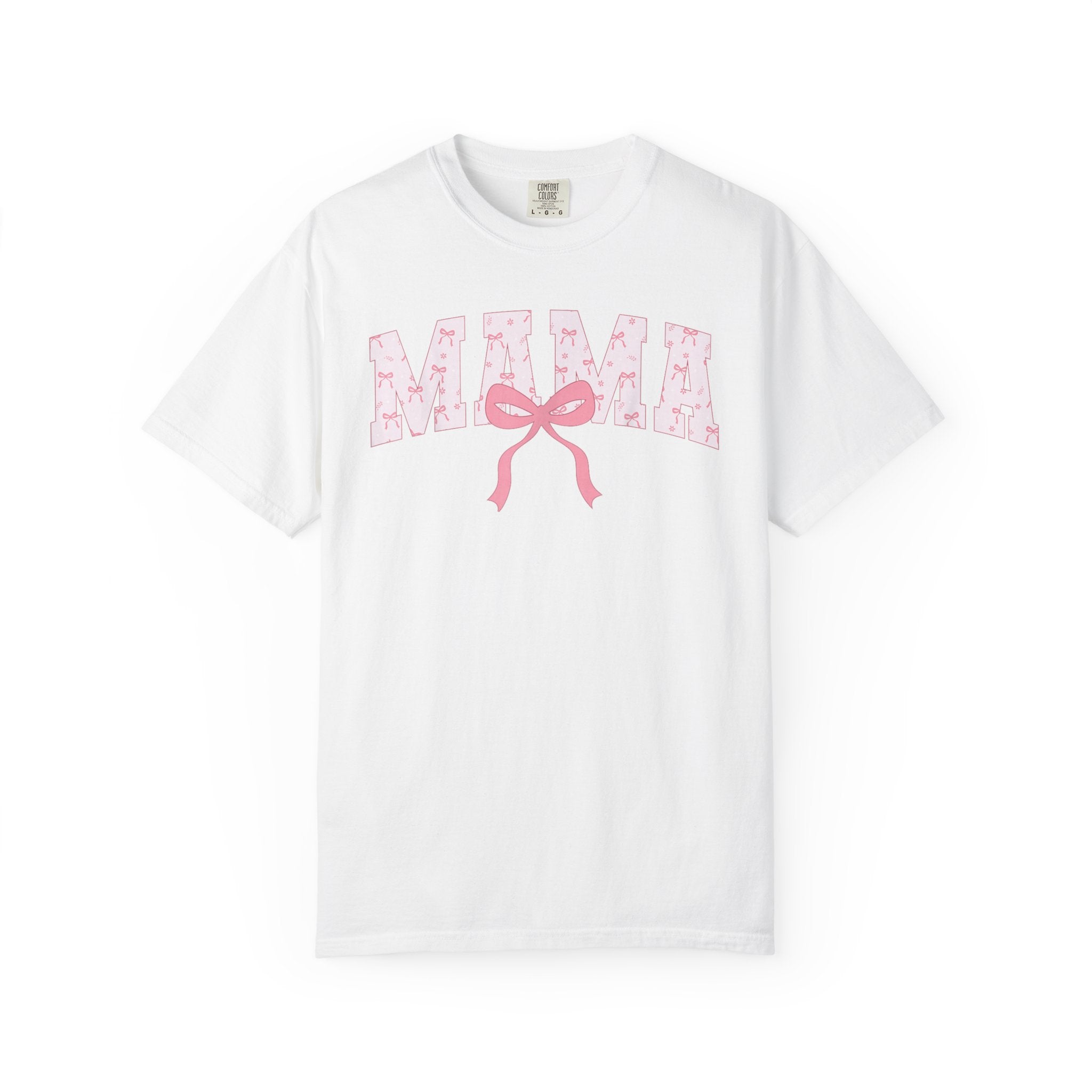 Mama Floral Bow T-Shirt