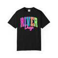 River Days T-Shirt — Colorful Retro Beach & River Vacation Tee