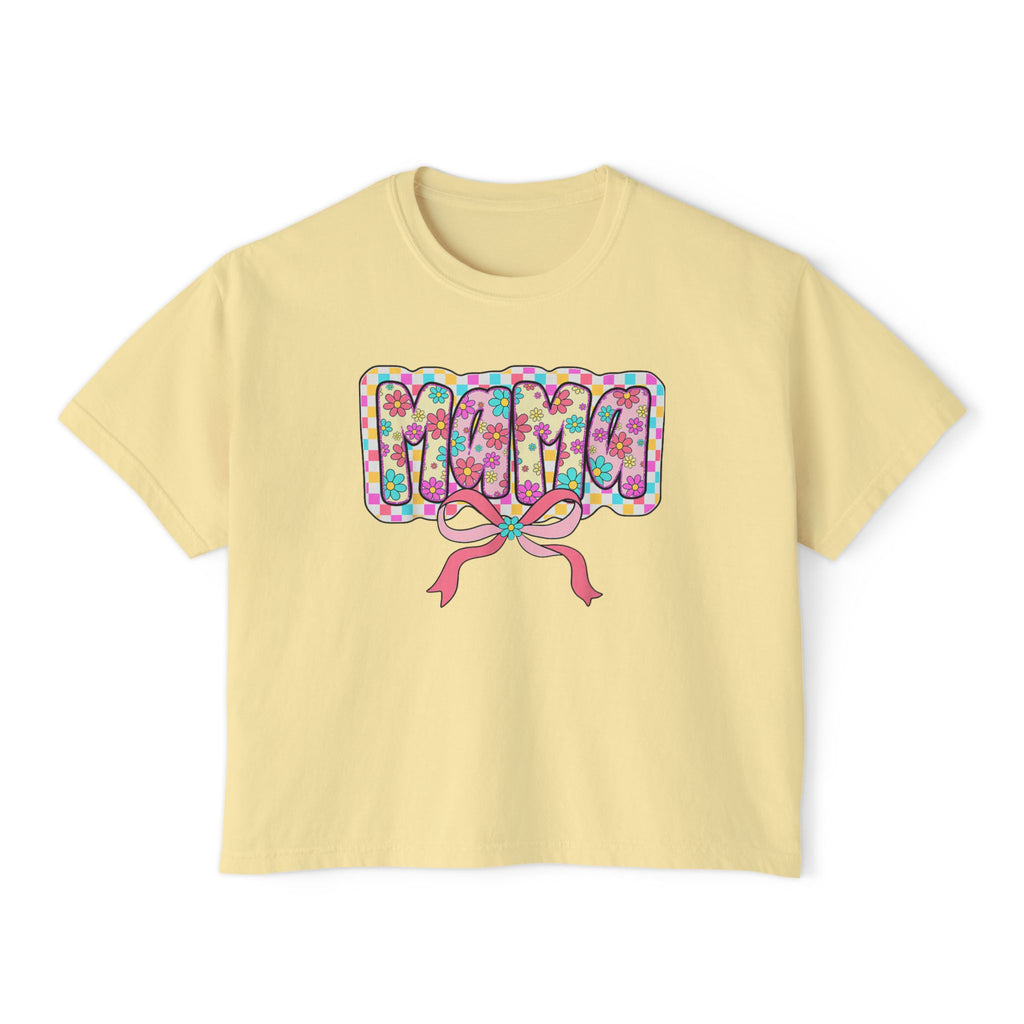 Mama Floral Bubble Tee