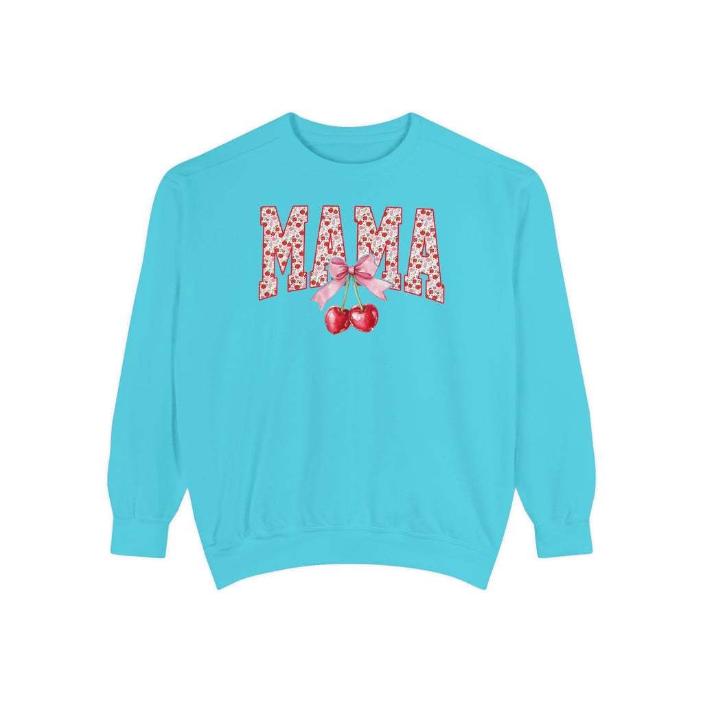 Mama Cherry Floral Sweatshirt