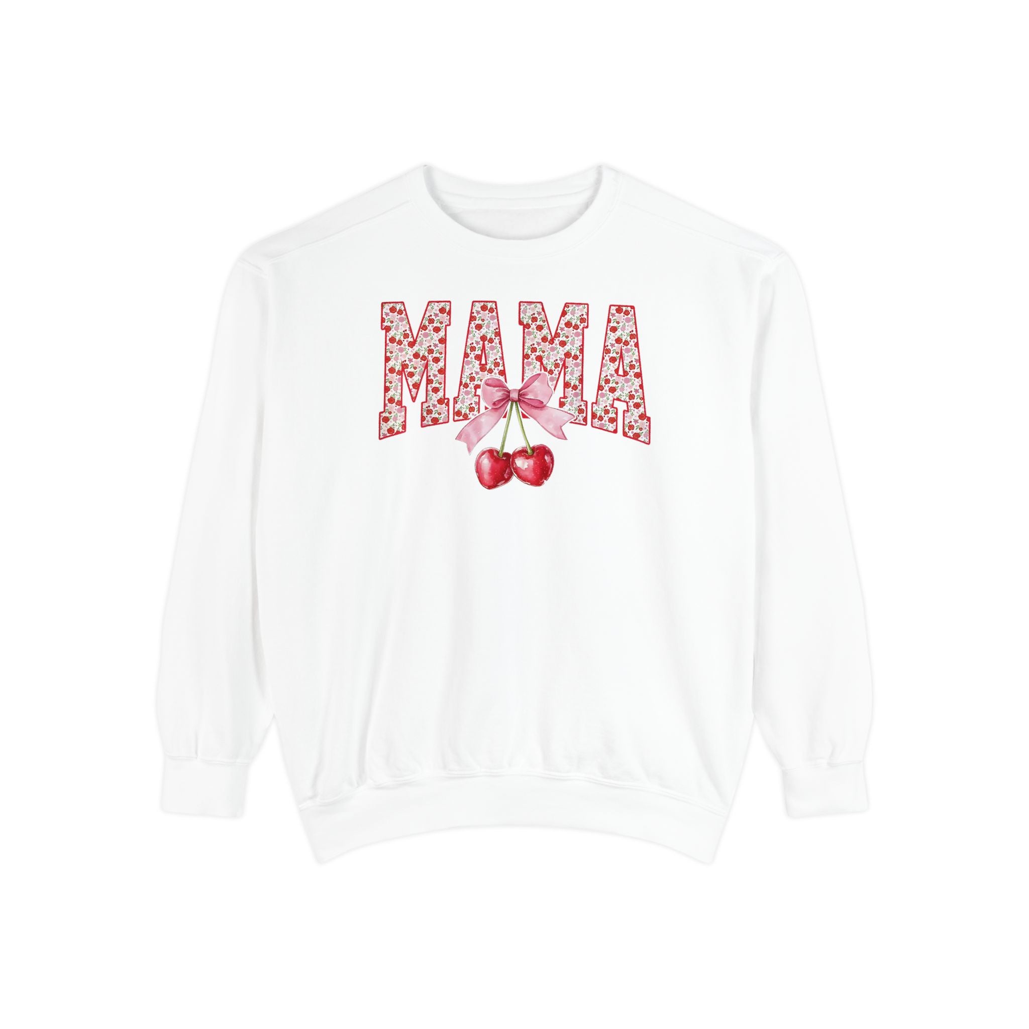 Mama Cherry Floral Sweatshirt