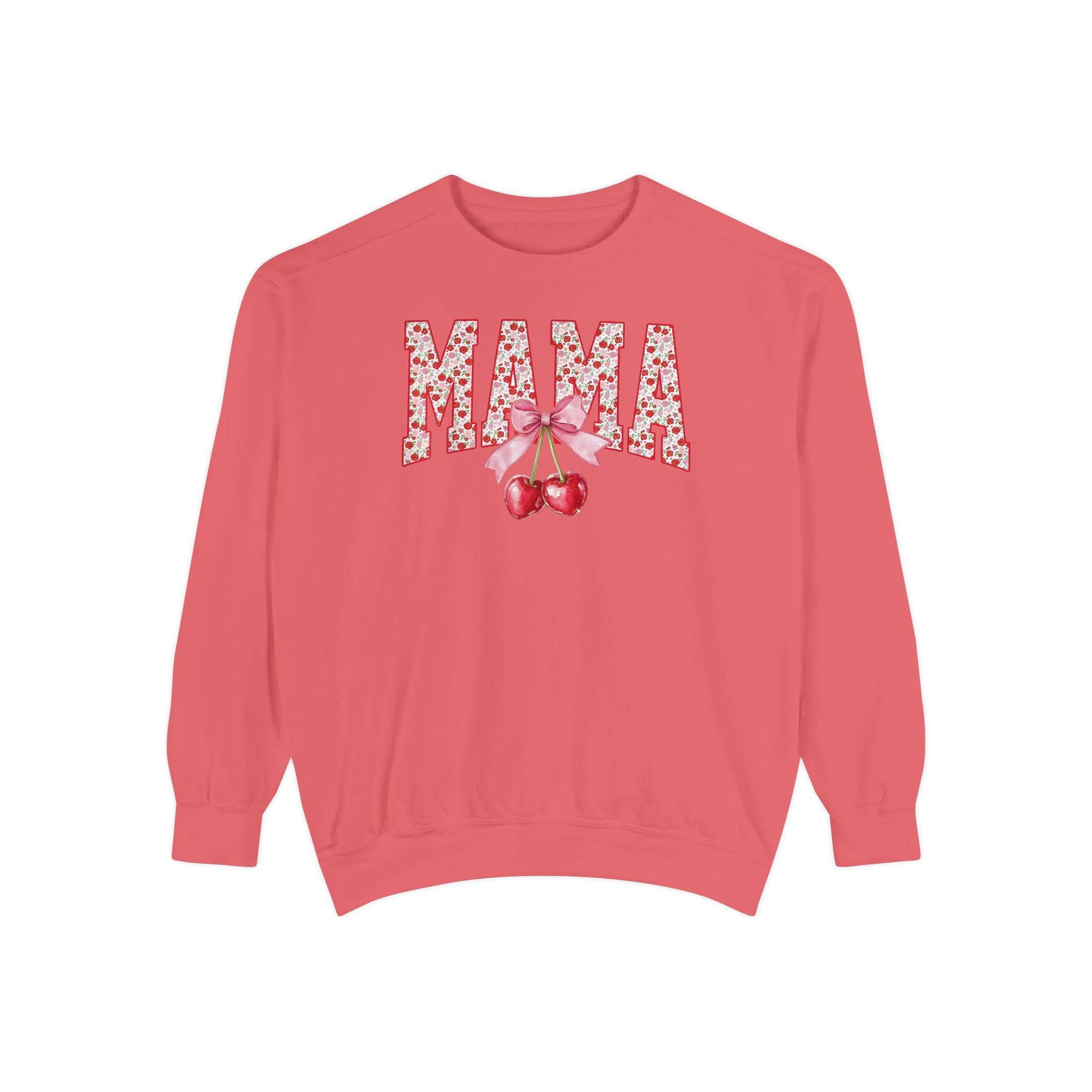 Mama Cherry Floral Sweatshirt