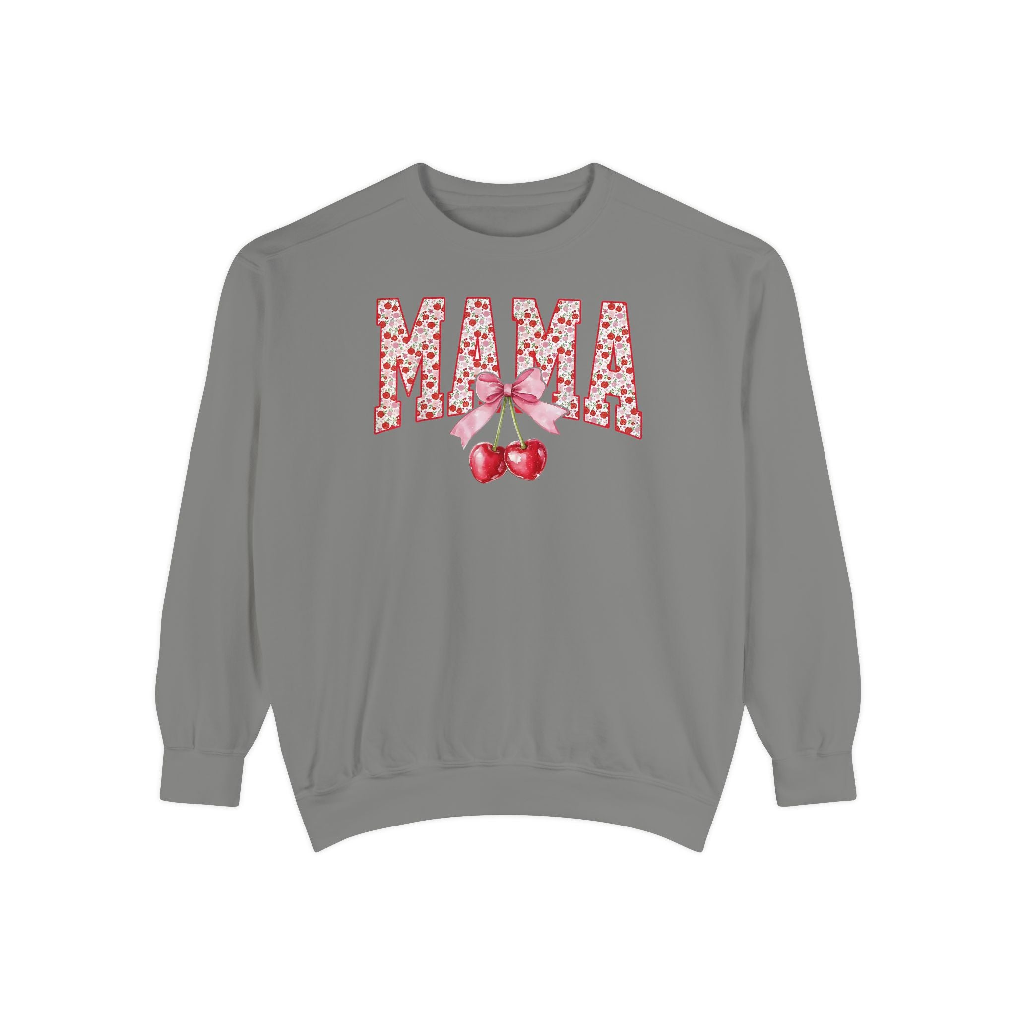 Mama Cherry Floral Sweatshirt