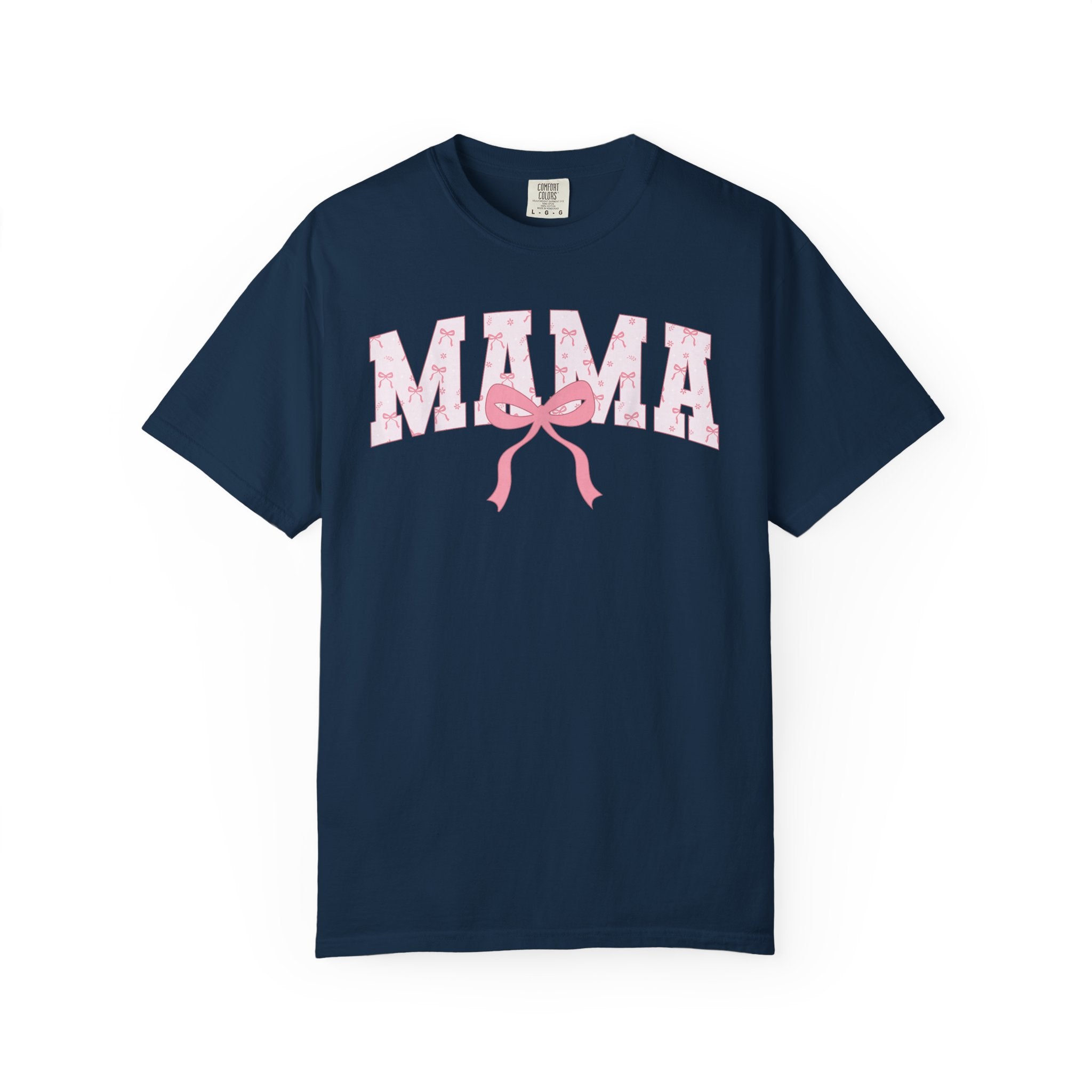 Mama Floral Bow T-Shirt