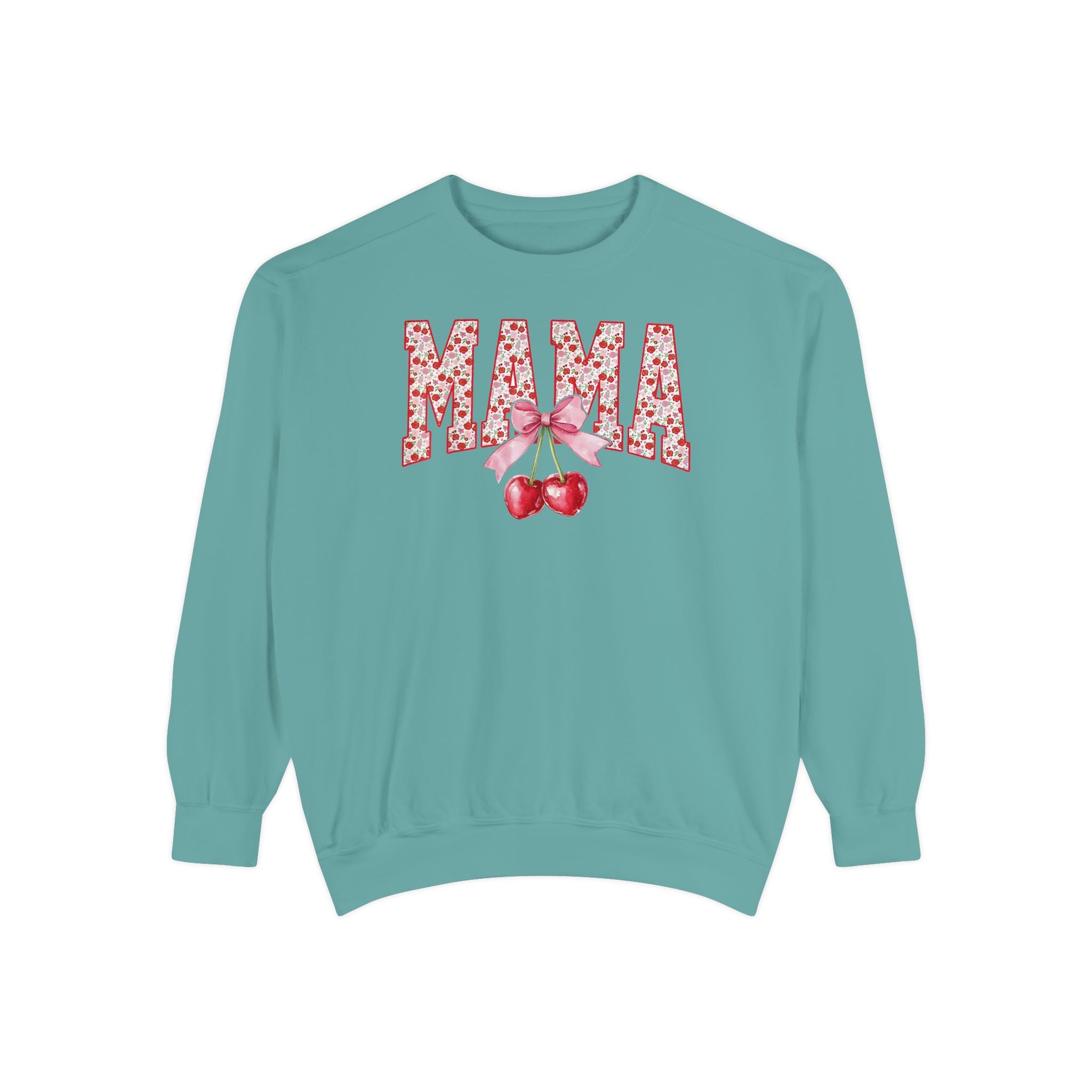 Mama Cherry Floral Sweatshirt