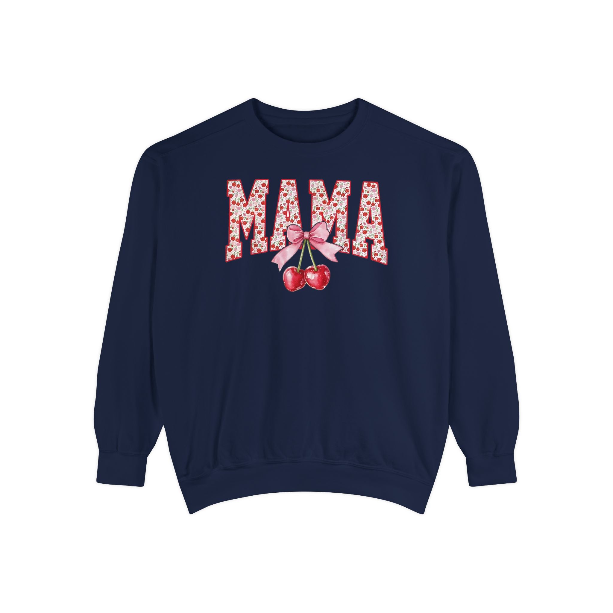 Mama Cherry Floral Sweatshirt