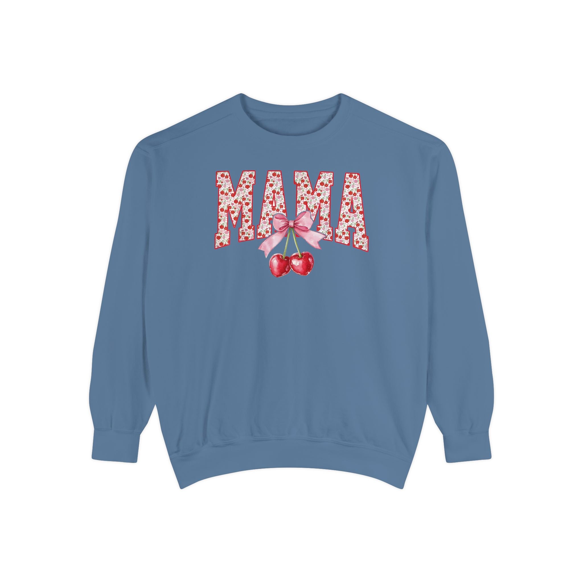 Mama Cherry Floral Sweatshirt